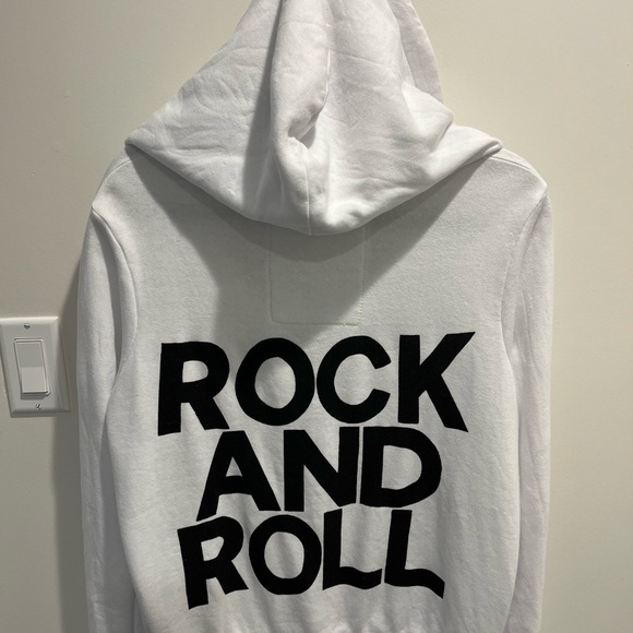 Aviator Nation “Rock and Roll”  zip-up hooded sweat jacket - Picture 10 of 10